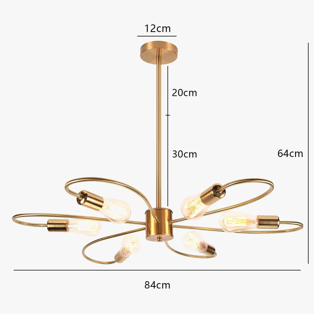 lustres modernes à led pour décoration intérieure élégante - Image 8
