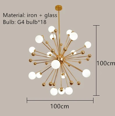 lustres modernes en cristal pour décoration romantique intérieure - Image 13