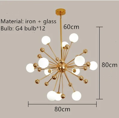 lustres modernes en cristal pour décoration romantique intérieure - Image 14