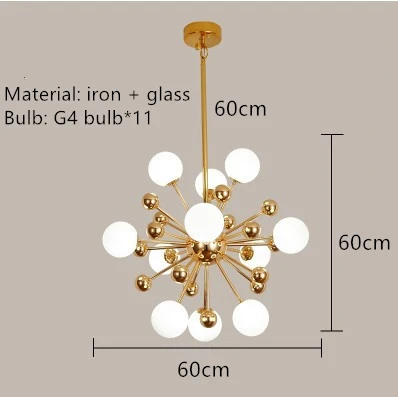 lustres modernes en cristal pour décoration romantique intérieure - Image 15