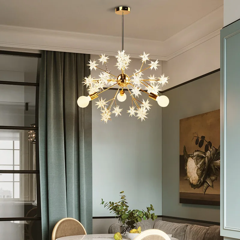 lustres modernes en cristal pour décoration romantique intérieure - Image 3
