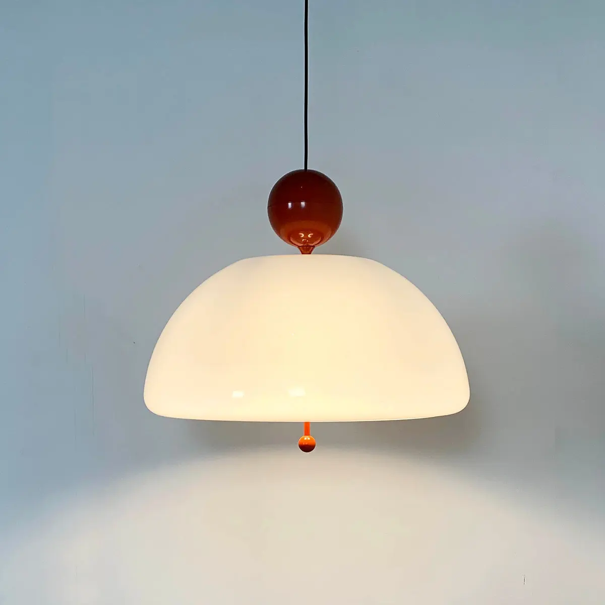 Medieval Retro Pendant Light Ceiling Hanging Lamp Glass Suspension for Living Dining Room Kitchen - Image 4