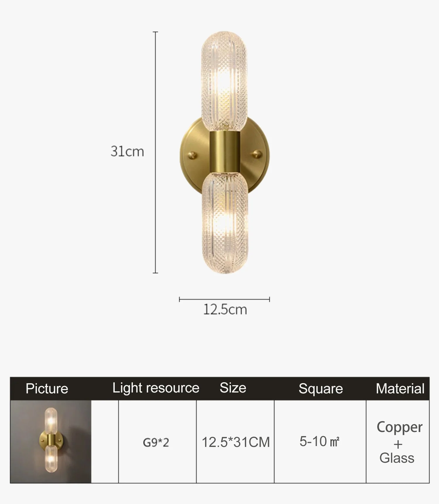 mini lampe de lecture led 300 lumens rotation 360° rétractable - Image 7