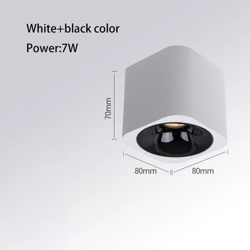 mini projecteur led anti-éblouissement monté en surface pour intérieur - Image 13