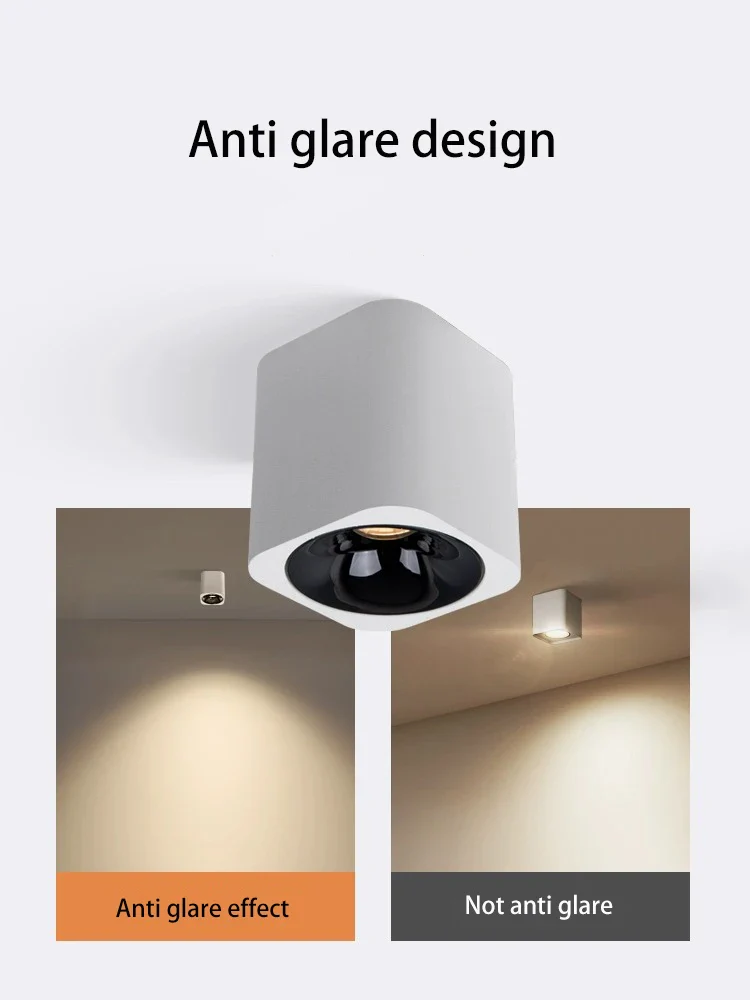 mini projecteur led anti-éblouissement monté en surface pour intérieur - Image 3