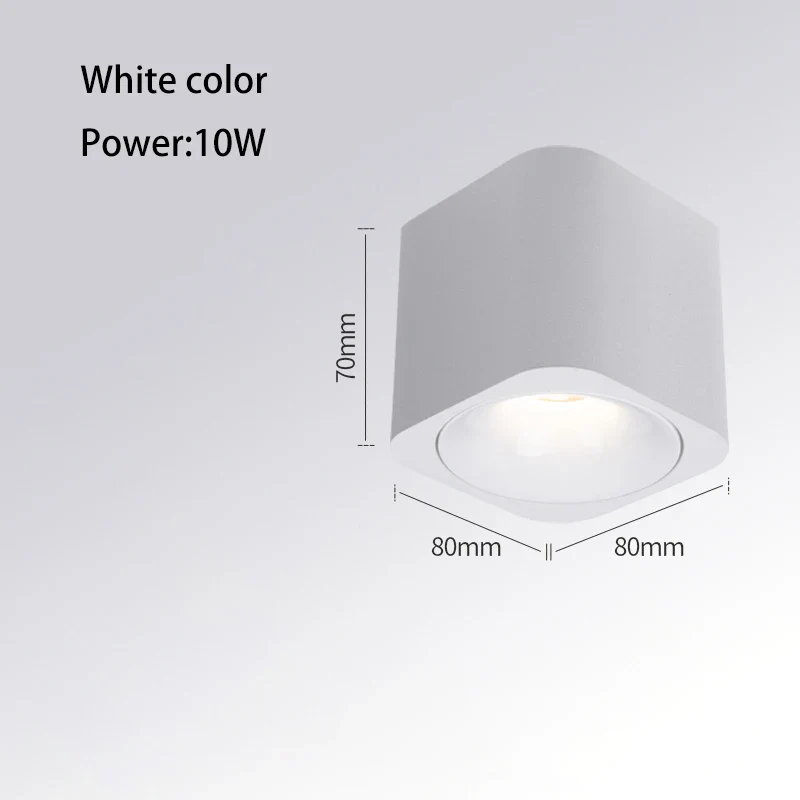 mini projecteur led anti-éblouissement monté en surface pour intérieur - Image 6