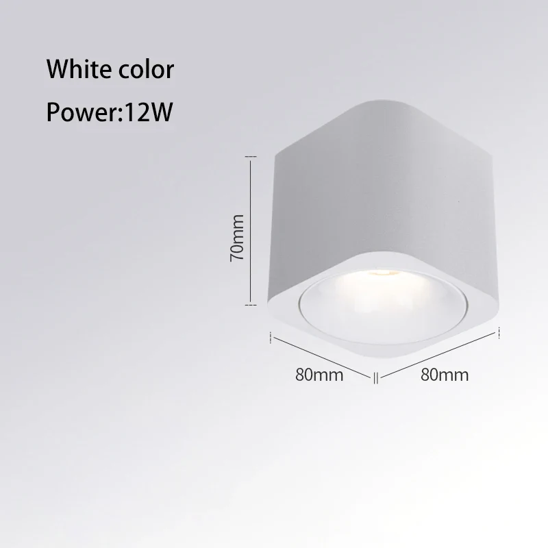 mini projecteur led anti-éblouissement monté en surface pour intérieur - Image 7