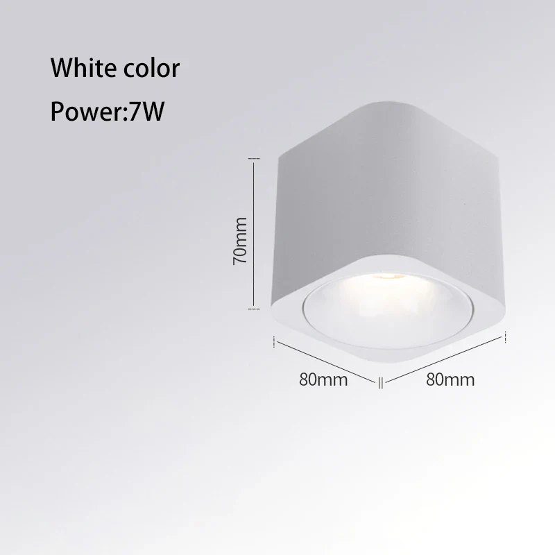 mini projecteur led anti-éblouissement monté en surface pour intérieur - Image 8