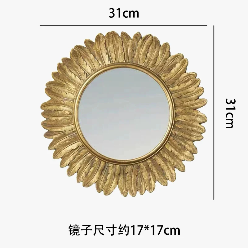 miroir décoratif en macramé style rétro pour décoration intérieure - Image 6