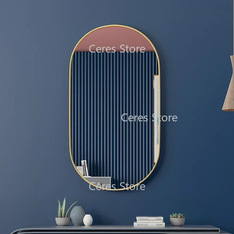 miroir décoratif suspendu pour salle de bain et maquillage - Image 8