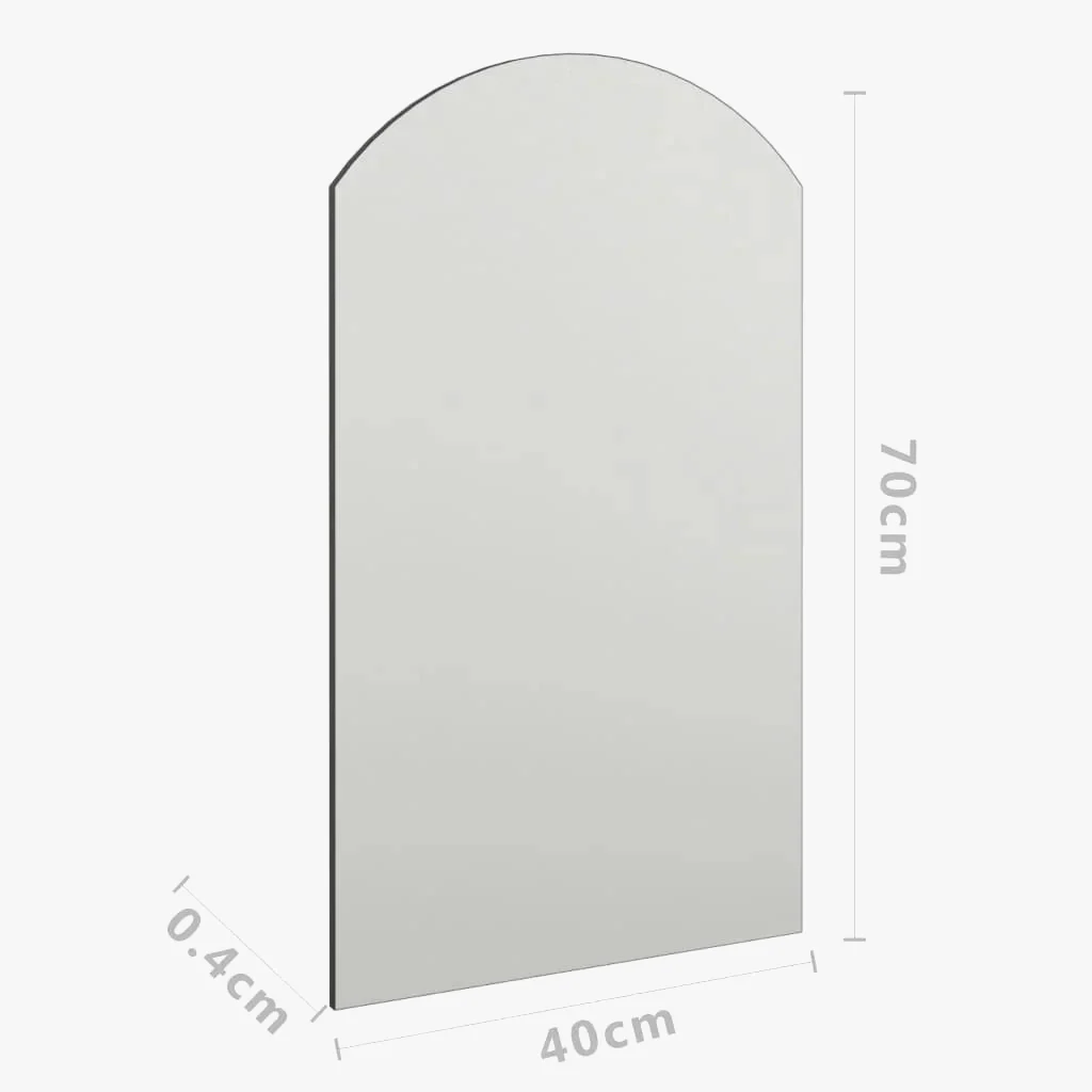 miroir en verre décoratif pour la maison autocollant mural élégant - Image 6