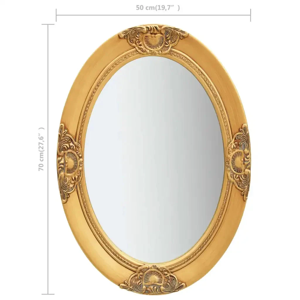 miroir mural baroque doré pour une décoration élégante de votre intérieur - Image 6
