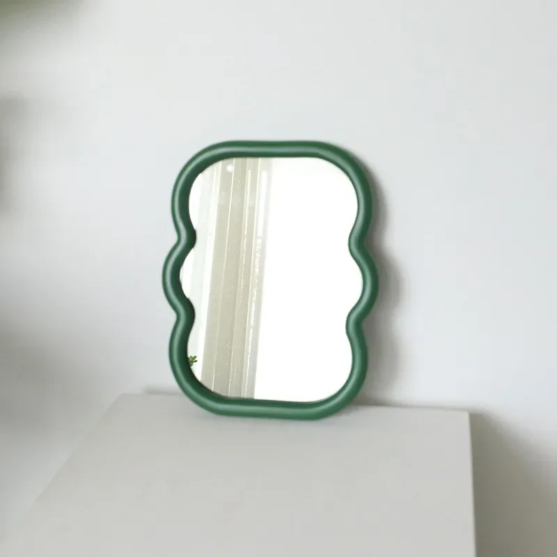 miroirs décoratifs en bois sur pied pour la vanité - Image 2