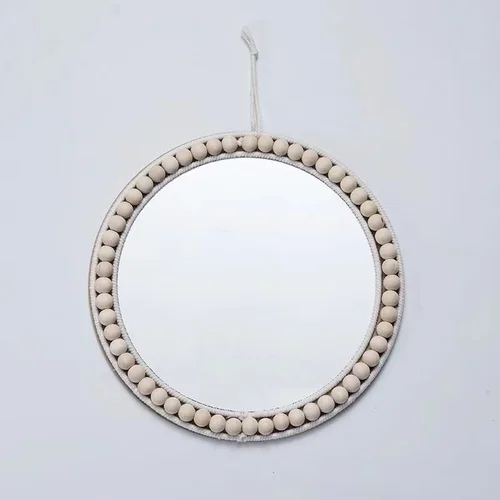 miroirs décoratifs en raphia pour une décoration murale élégante - Image 7
