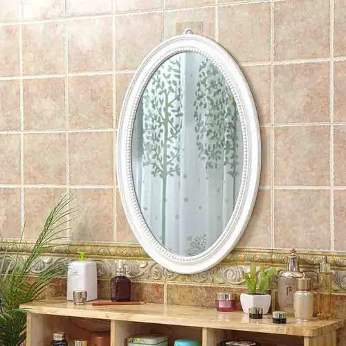 miroirs décoratifs ovales nordiques suspendus en macramé - Image 11