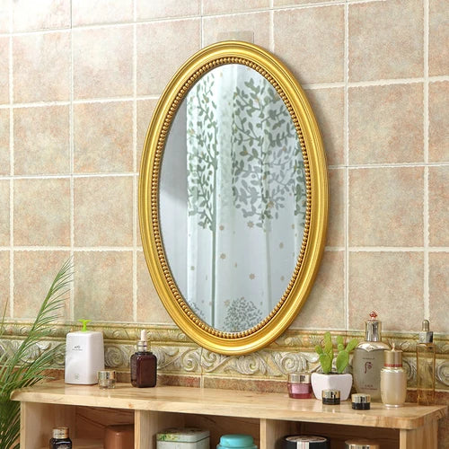miroirs décoratifs ovales nordiques suspendus en macramé - Image 9