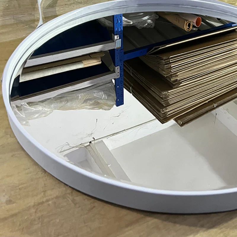 miroirs décoratifs ronds adhésifs pour salle de bain et décoration murale - Image 6