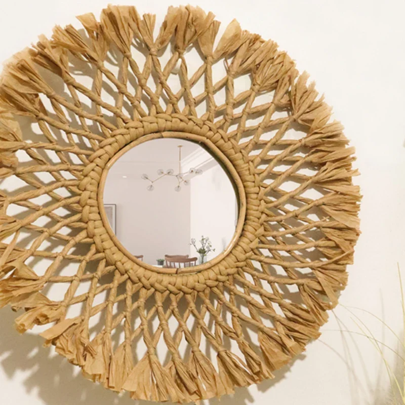 miroirs décoratifs ronds adhésifs pour une décoration intérieure élégante - Image 4