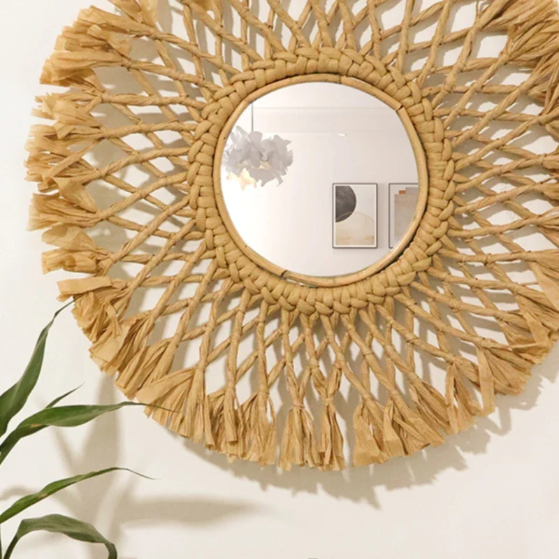 miroirs décoratifs ronds adhésifs pour une décoration intérieure élégante - Image 5