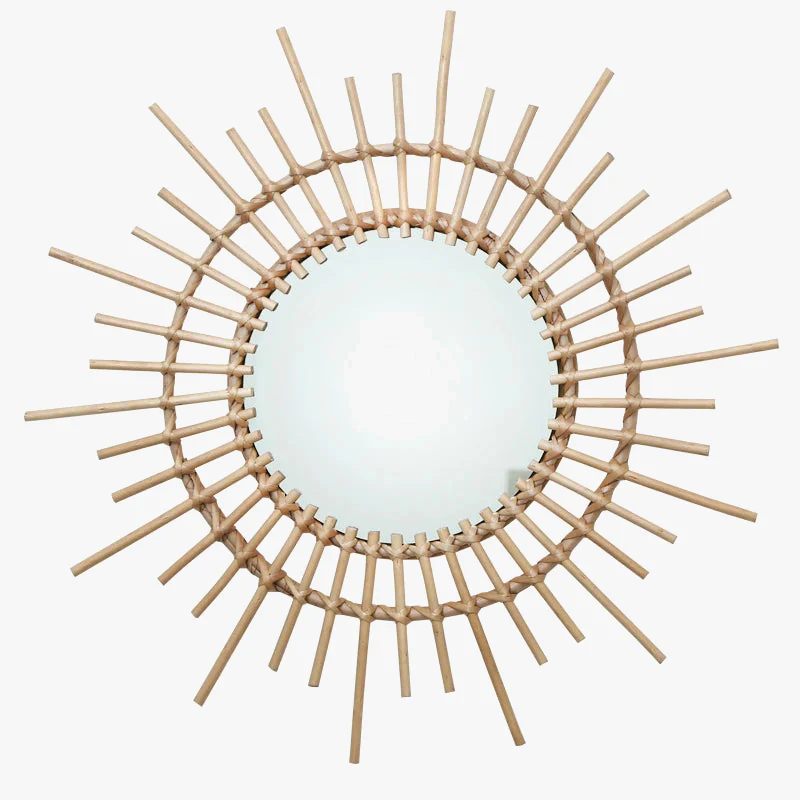 miroirs décoratifs ronds en macramé pour un style nordique - Image 6