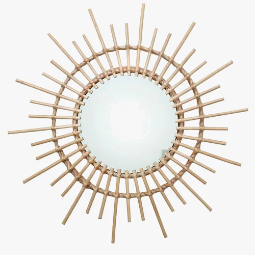 miroirs décoratifs ronds en macramé pour un style nordique - Image 8