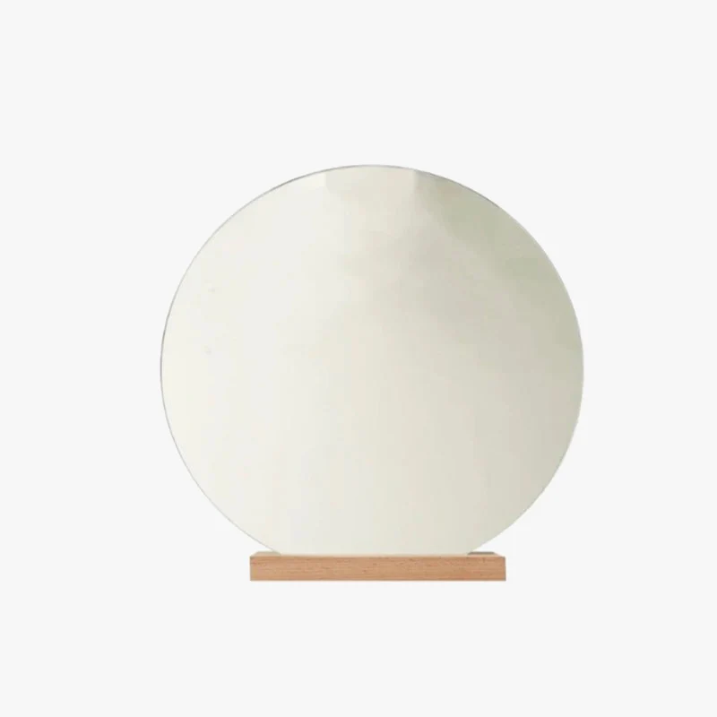 miroirs décoratifs ronds pour bureau de maquillage style nordique