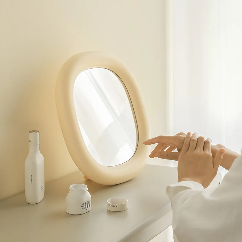 miroirs décoratifs sur pied pour bureau et maquillage - Image 2