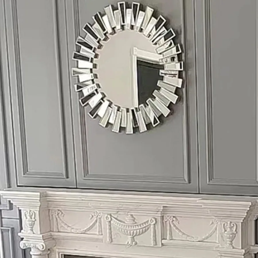 miroirs ronds décoratifs autocollants pour décoration et maquillage - Image 5