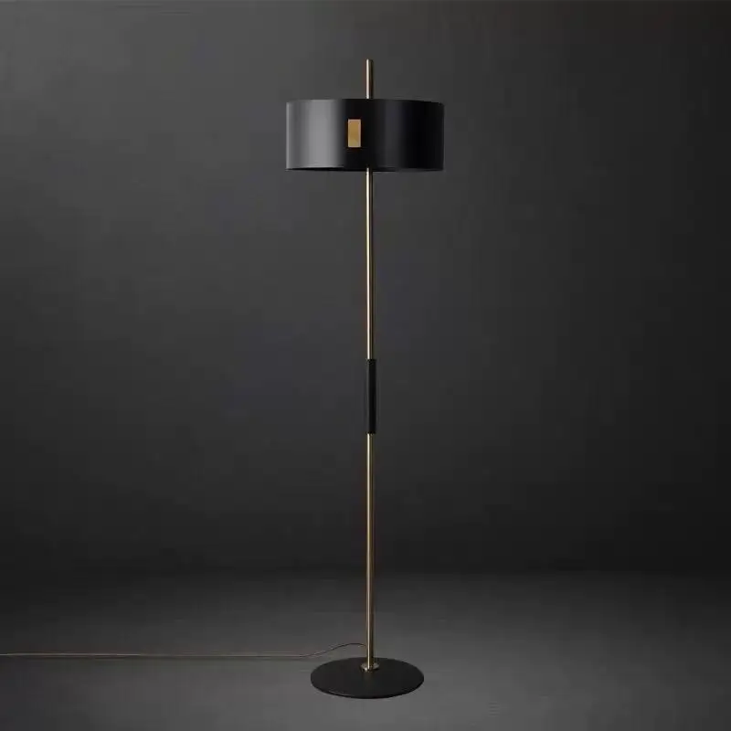 Modern Creative Led Floor Lamp, Used In The Living Room Next To The Sofa, Bedroom Bedside Lamp, Black Floor Lamp In The Study - Image 7