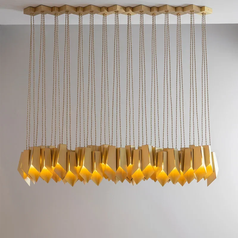 Modern Designer LED Chandelier Lighting Living Dining Room Decor Led Pendant Light Villa Bar Dining Table Hanging Lamp Luminaire - Image 3