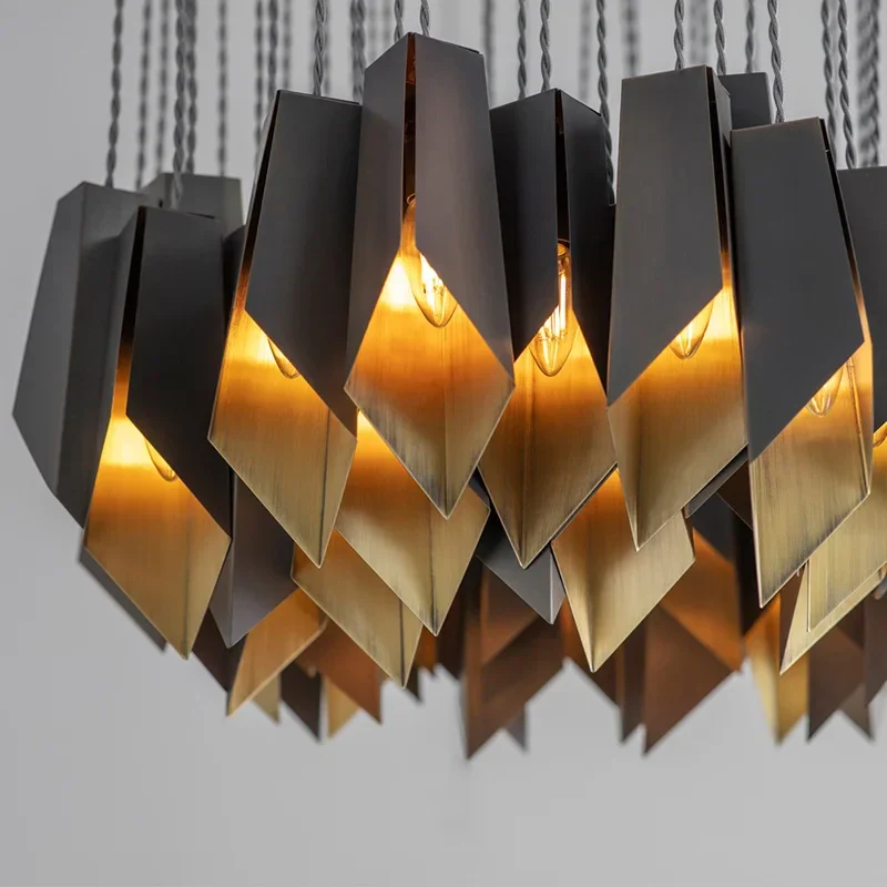 Modern Designer LED Chandelier Lighting Living Dining Room Decor Led Pendant Light Villa Bar Dining Table Hanging Lamp Luminaire - Image 4