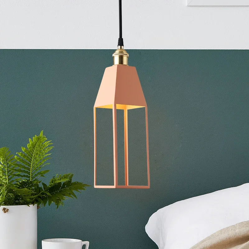 Modern Pendant Lamp Creative Nordic Style Macaron E27 Hanging Dining Living Bedroom Bedside Bar Table Kitchen Island Decor Light - Image 3