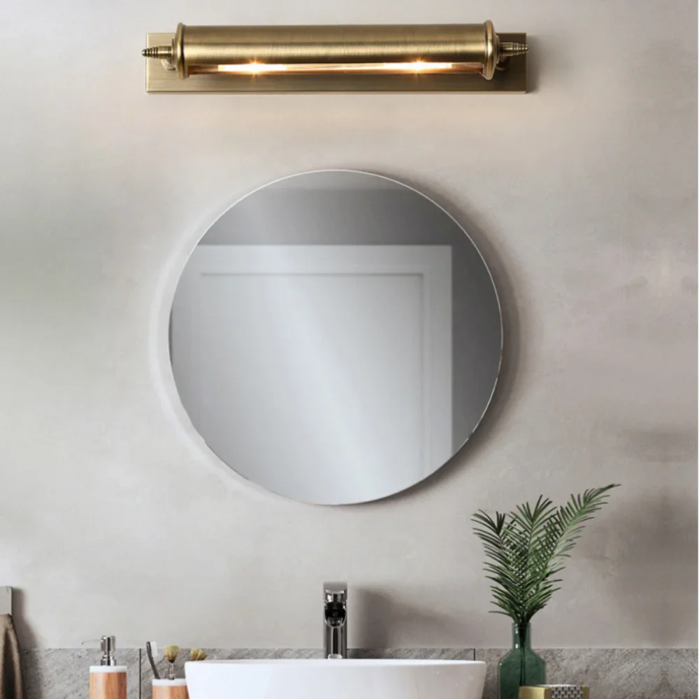 Moderne LED miroir avant lampe salle de bain matériel applique murale 10 W 445mm lumières Bronze LED salle de bain miroir ligne lampe - Image 3