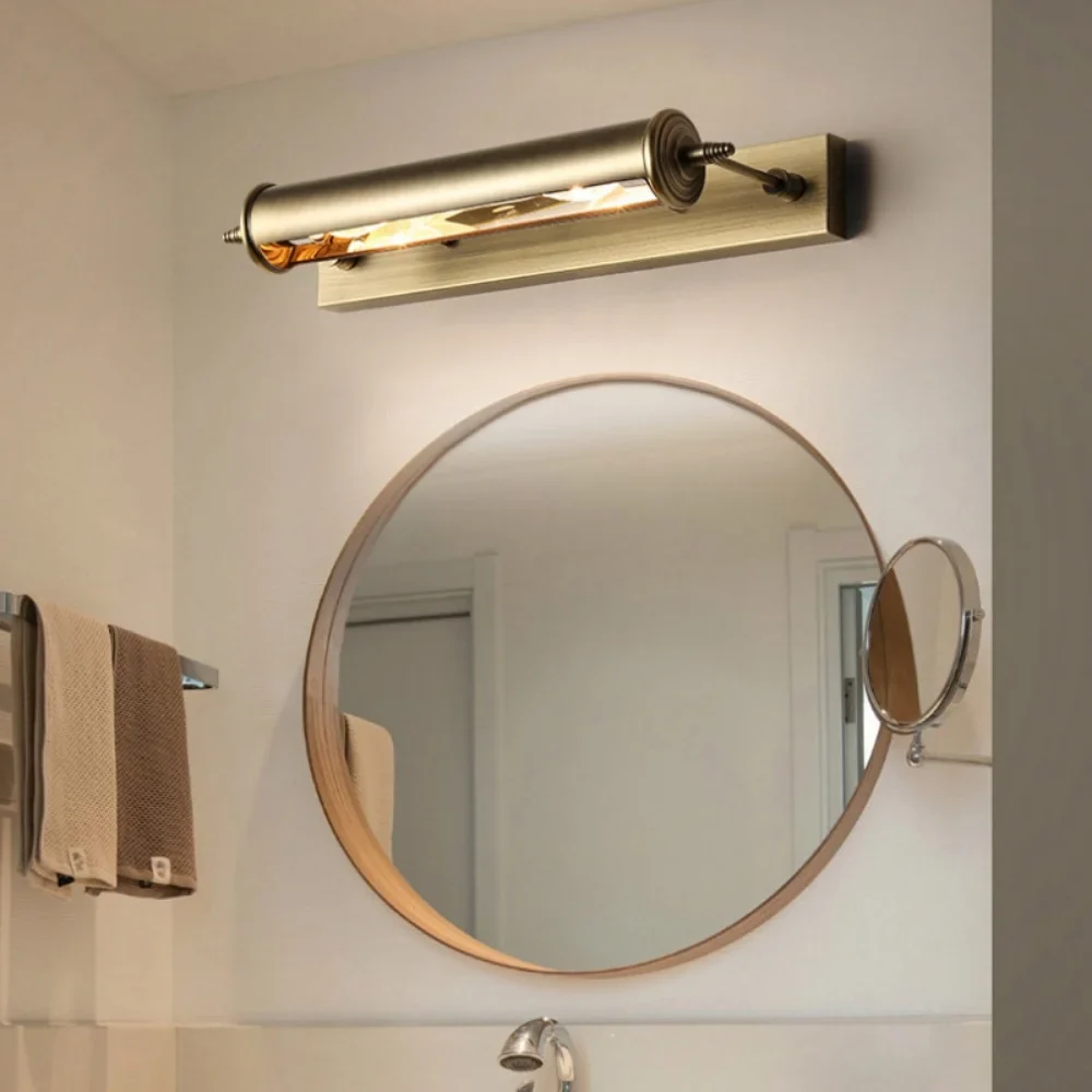 Moderne LED miroir avant lampe salle de bain matériel applique murale 10 W 445mm lumières Bronze LED salle de bain miroir ligne lampe - Image 7