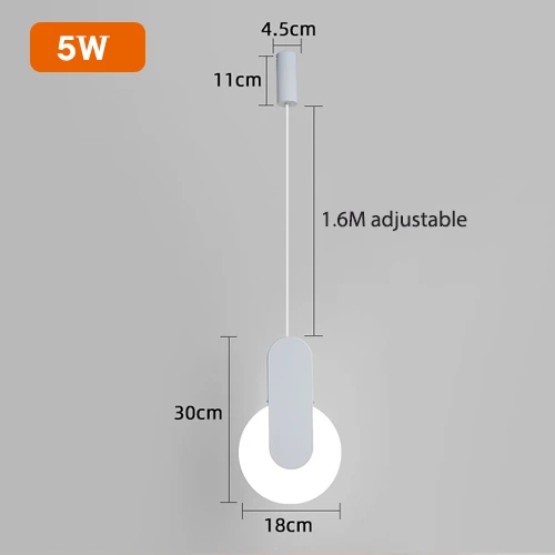 Moderne minimaliste LED longue ligne unique tête lustre café bar lampe de table chambre lampe de chevet restaurant suspension lumières - Image 14