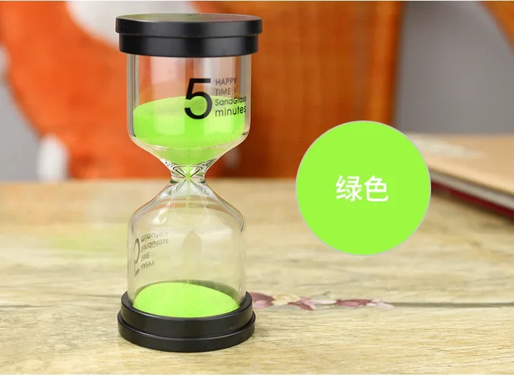 montre de sable sablier horloge de cuisine décoration cadeau pour enfants - Image 8
