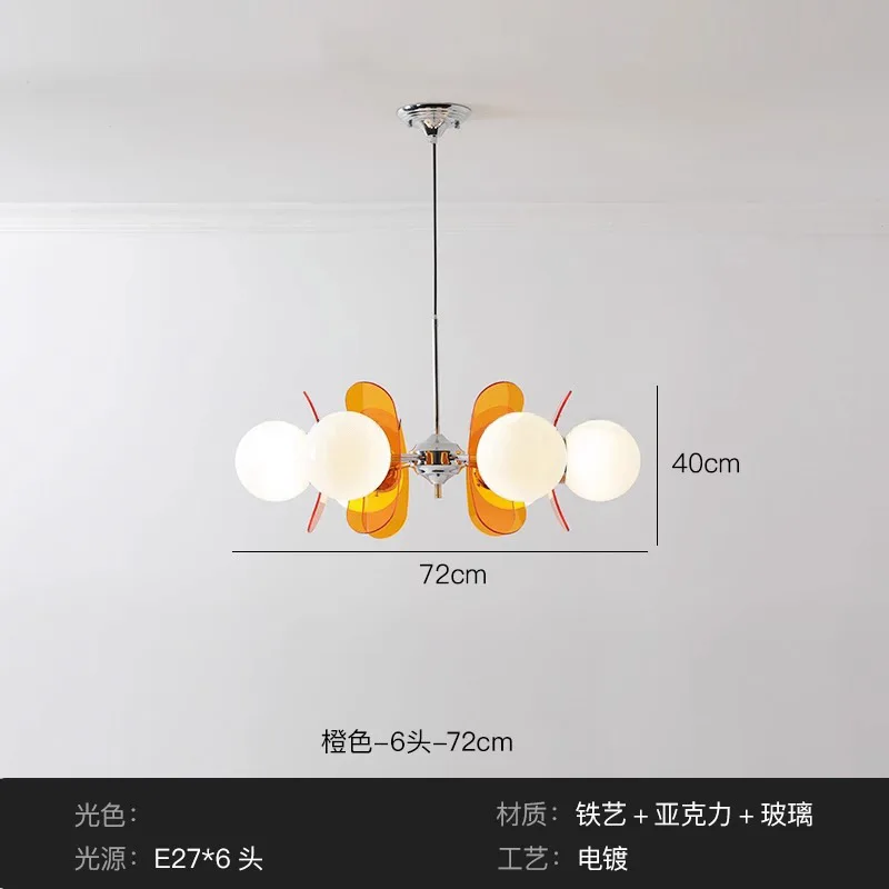 New Modern Luxury Living Room Pendant LampDecorationIndoor Hall, Bedroom,Attic, Kitchen,White Glass Led Lamp Package Chandelier - Image 14