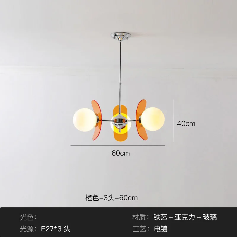 New Modern Luxury Living Room Pendant LampDecorationIndoor Hall, Bedroom,Attic, Kitchen,White Glass Led Lamp Package Chandelier - Image 8
