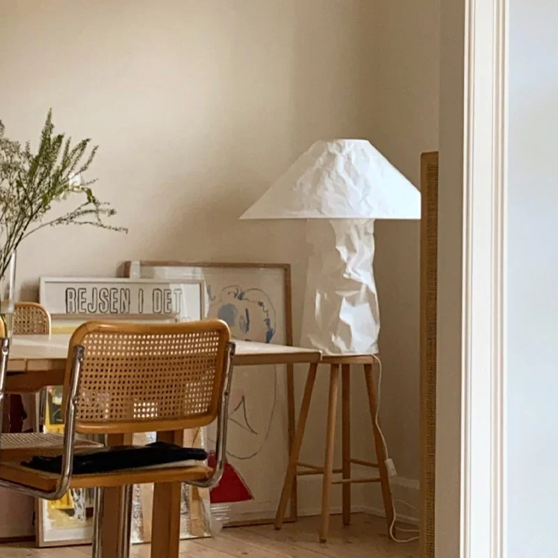 Nordic Designer Paper Table Desk Lamp Danish Floor Light for Living Room Bedroom - Image 5