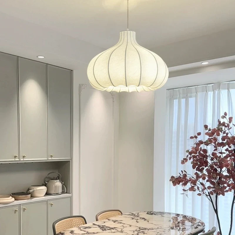 Nordic French chandelier, living room, bedroom, dining table, bar counter, bar, quiet wind lighting fixture - Image 6
