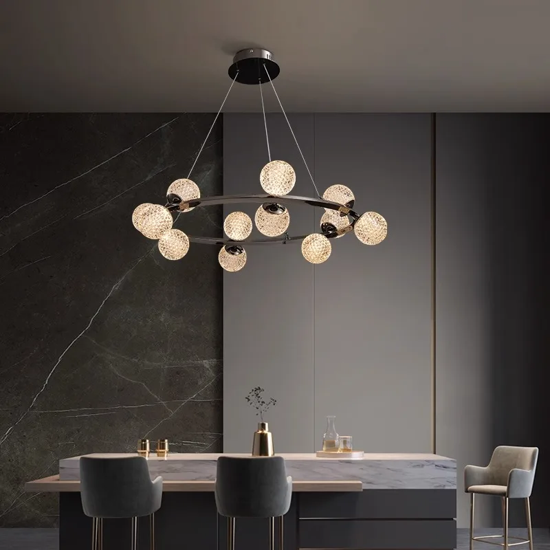 Nordic home decoration, living room chandelier, bedroom chandelier, dining room chandelier, ceiling light, indoor lighting - Image 5