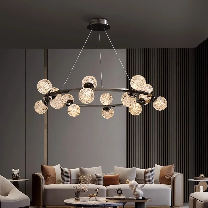 Nordic home decoration, living room chandelier, bedroom chandelier, dining room chandelier, ceiling light, indoor lighting - Image 7