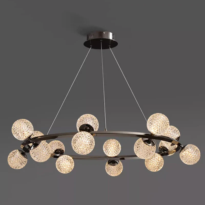Nordic home decoration, living room chandelier, bedroom chandelier, dining room chandelier, ceiling light, indoor lighting - Image 8