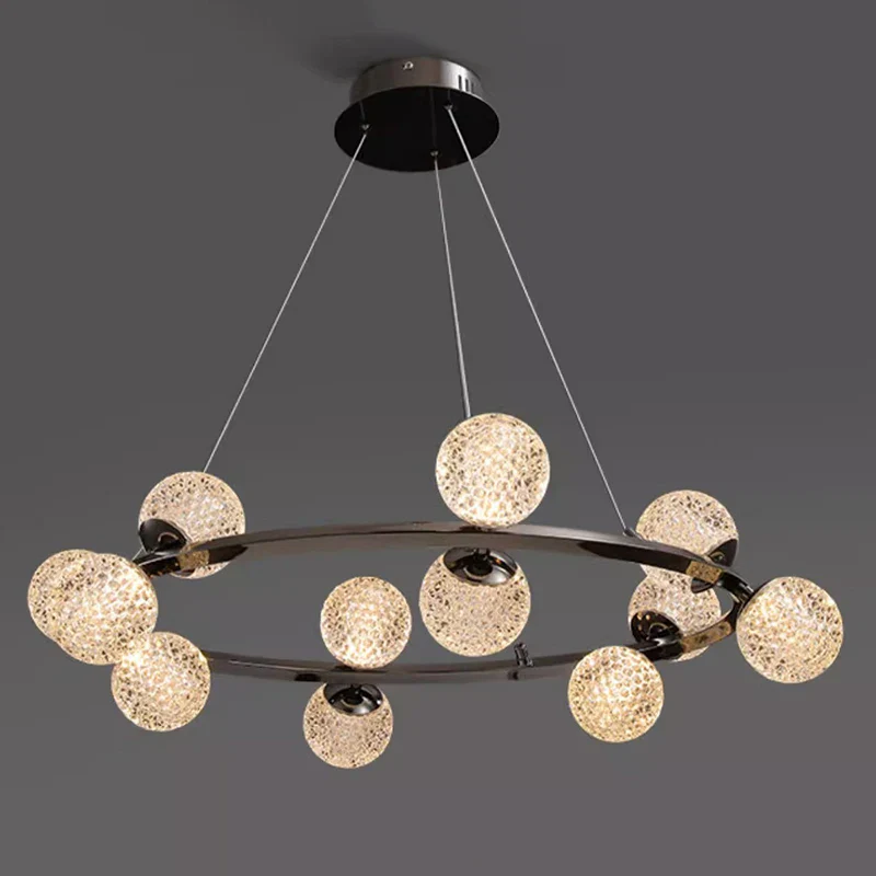 Nordic home decoration, living room chandelier, bedroom chandelier, dining room chandelier, ceiling light, indoor lighting - Image 9