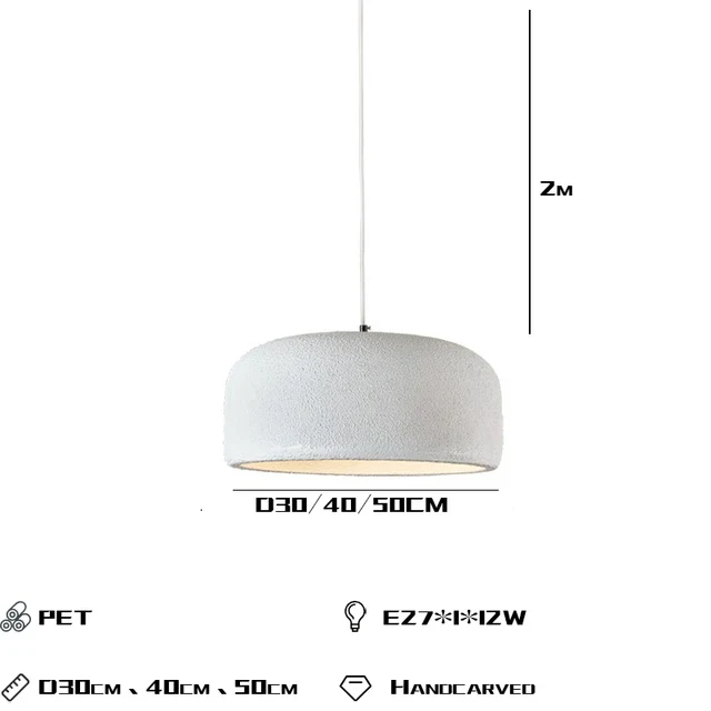 Nordic minimalist restaurant chandeliers, modern and personalized design, decorative chandeliers, bedroom and bar hanging lights - Image 9