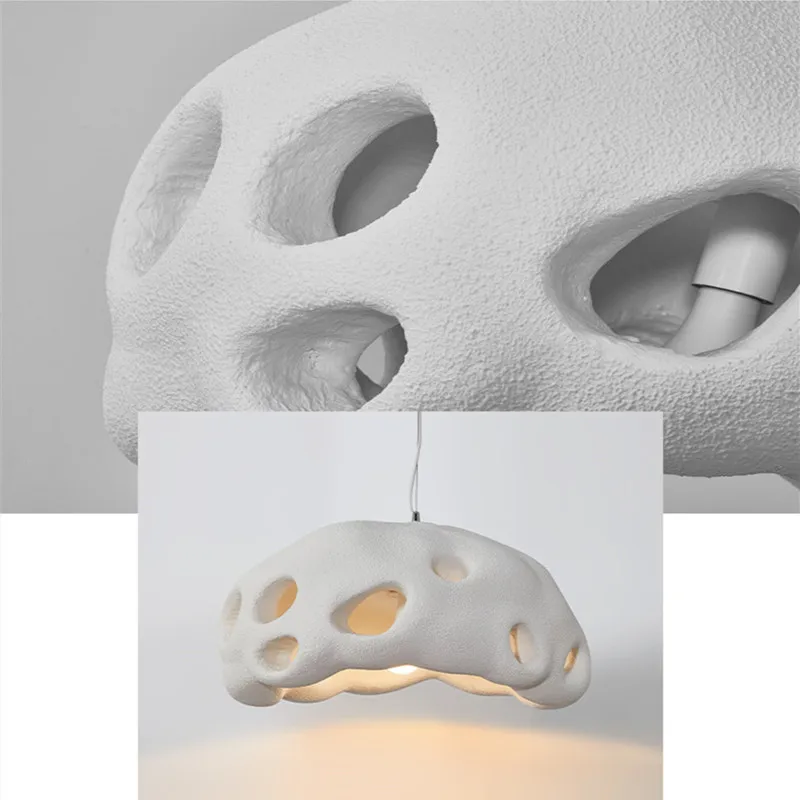 Nordic Minimalist Restaurant Pendant Lamp, Designer Style Dining Table Lamp, Modern Art, Japanese Style Silent Wind Pendant Lamp - Image 6