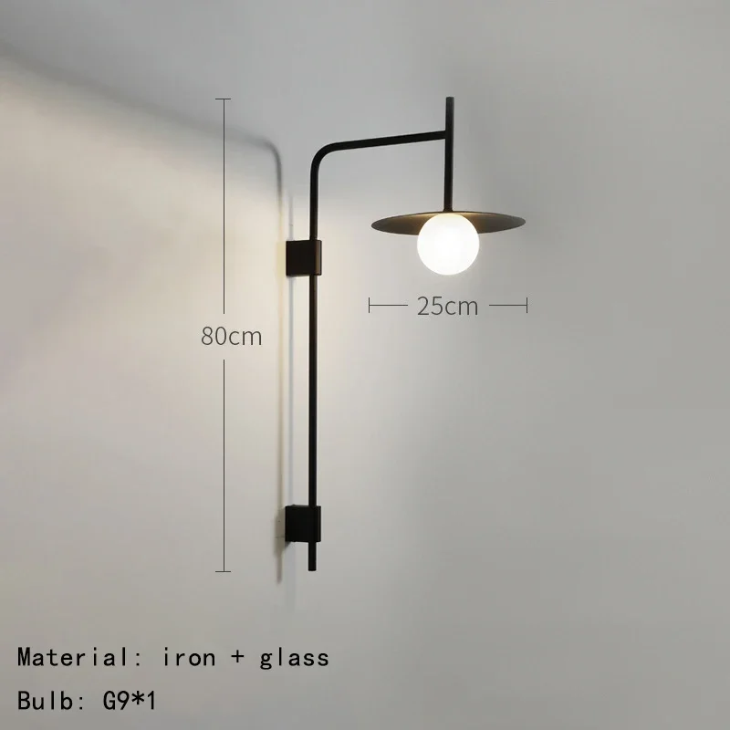 Nordic Modern LED Wall Mounted Lamp Sconce Light for Bedroom Living Room - Image 10