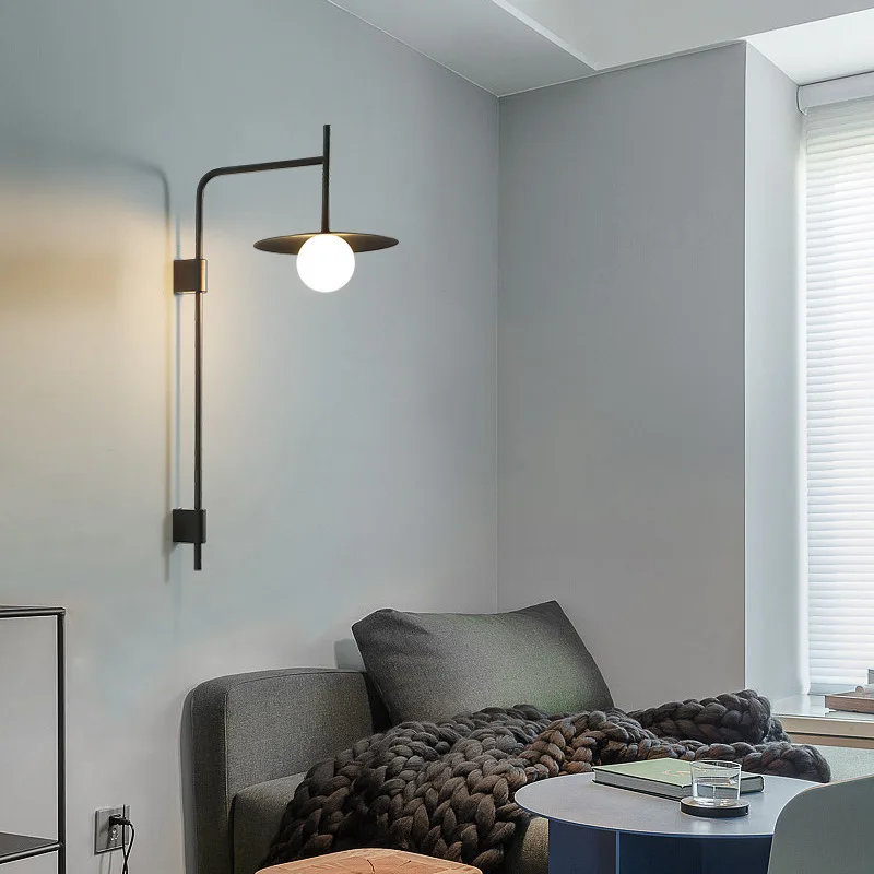 Nordic Modern LED Wall Mounted Lamp Sconce Light for Bedroom Living Room - Image 3
