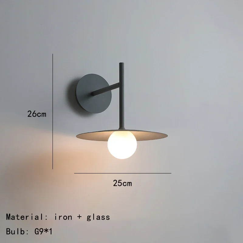 Nordic Modern LED Wall Mounted Lamp Sconce Light for Bedroom Living Room - Image 9