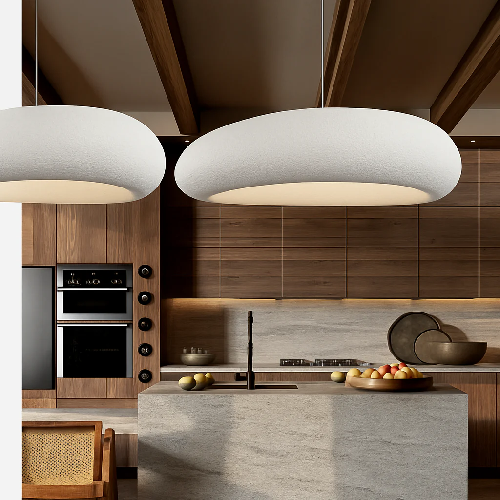Nordic Wabi Sabi Restaurant LED Pendant Light Lustre Living Room Chandelier Kitchen Island Bar Cafe Loft Home Decor Hanging Lamp - Image 5